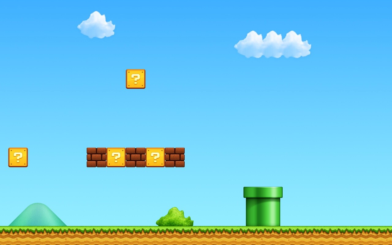 Мир супермарио обои