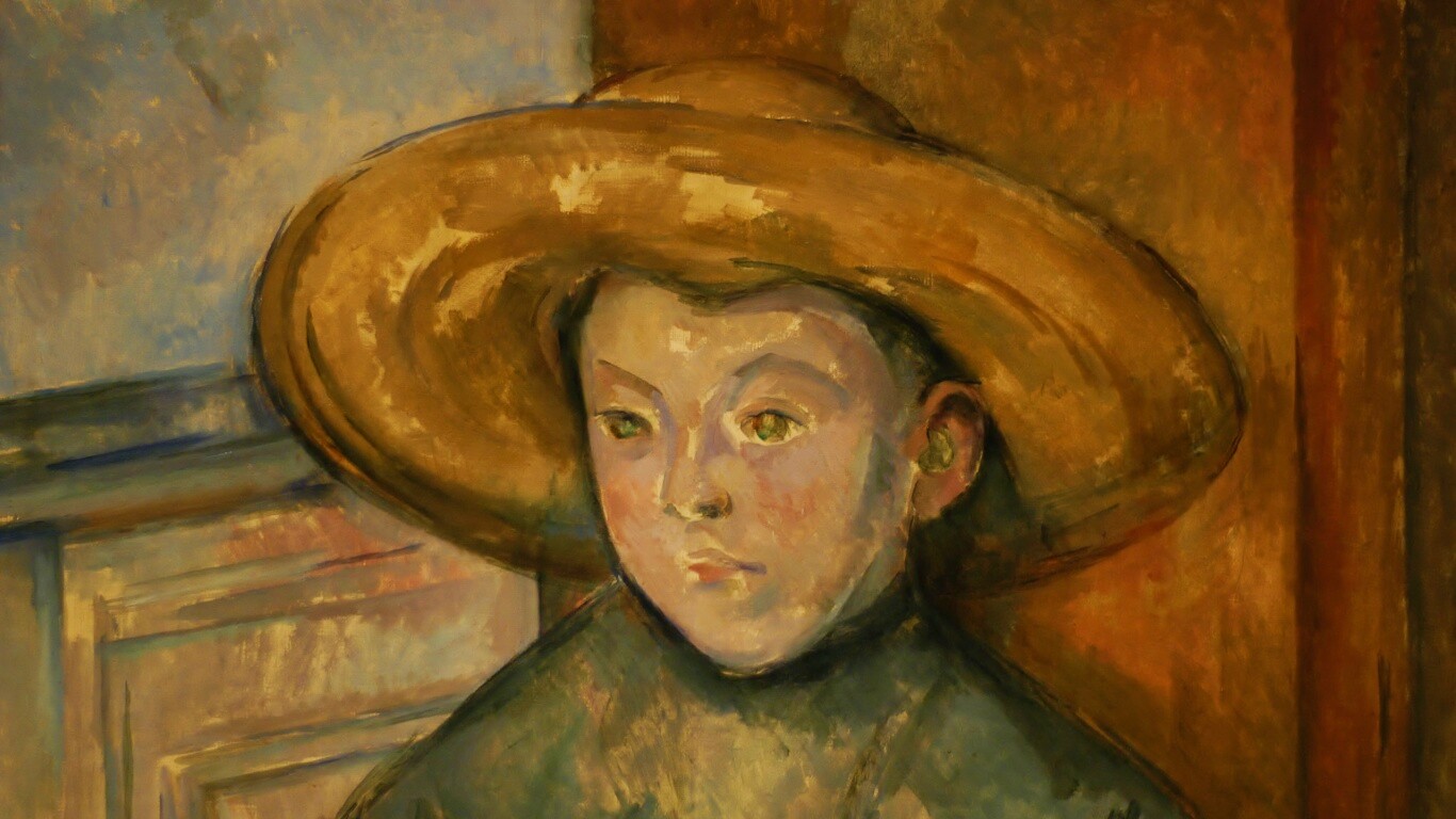 Мальчик в шляпе обои