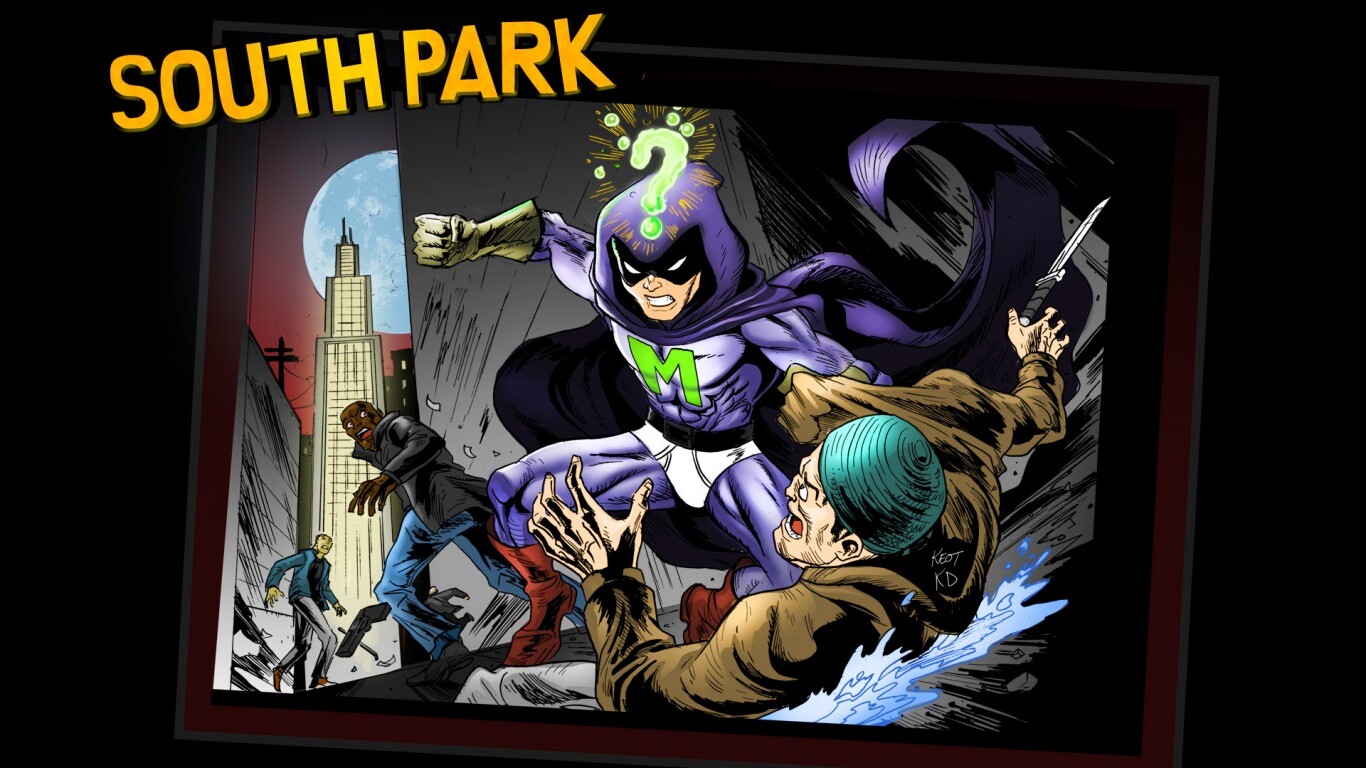 Комикс про Мистериона обои