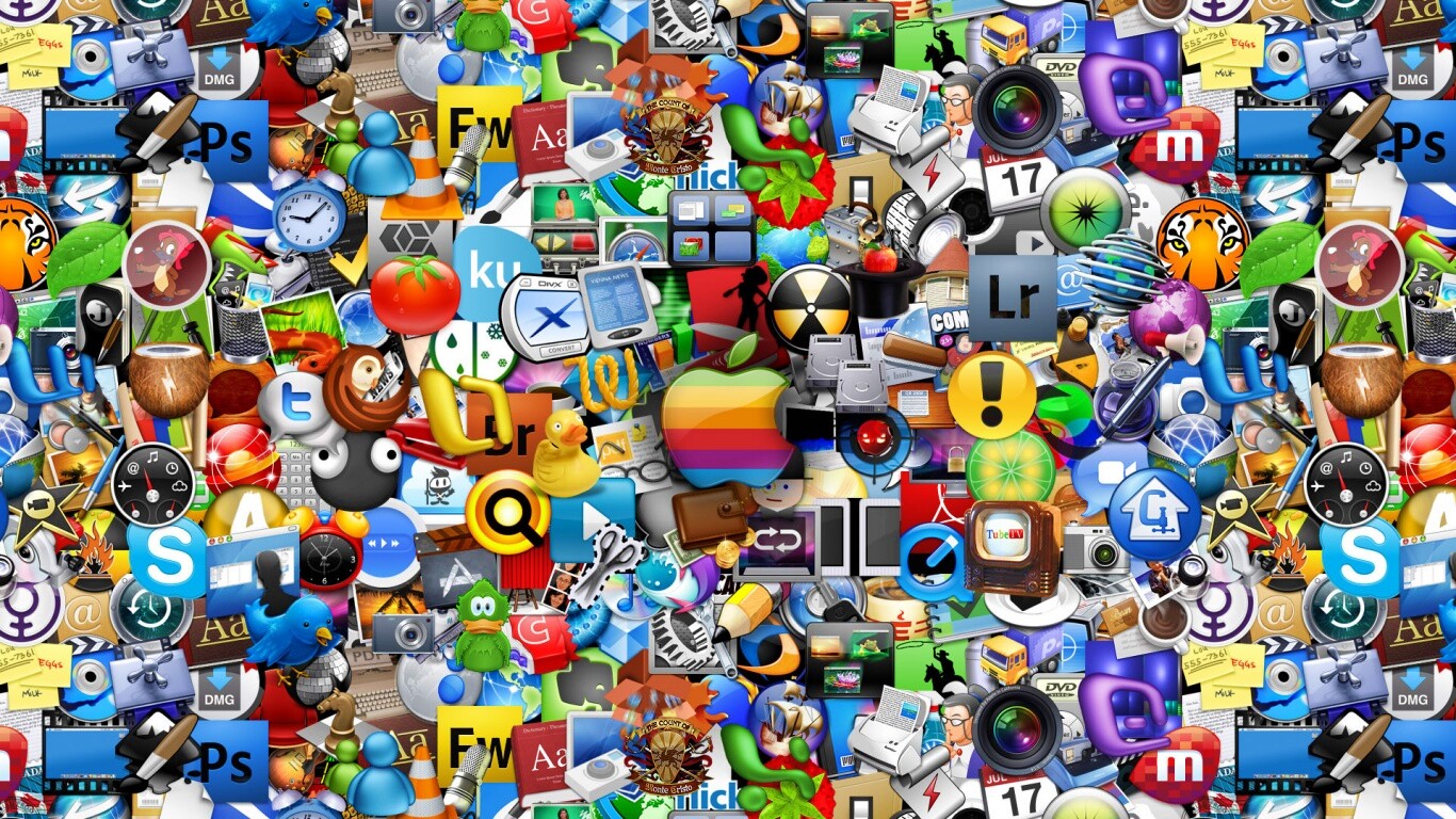 Иконки приложений для устройств Apple обои