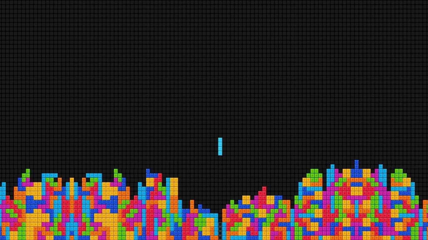 Гигантский тетрис обои