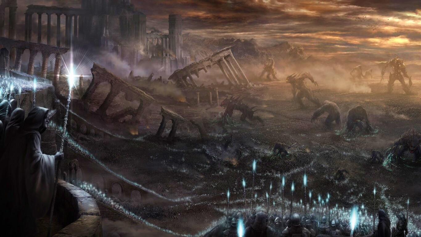 Добро против зла обои