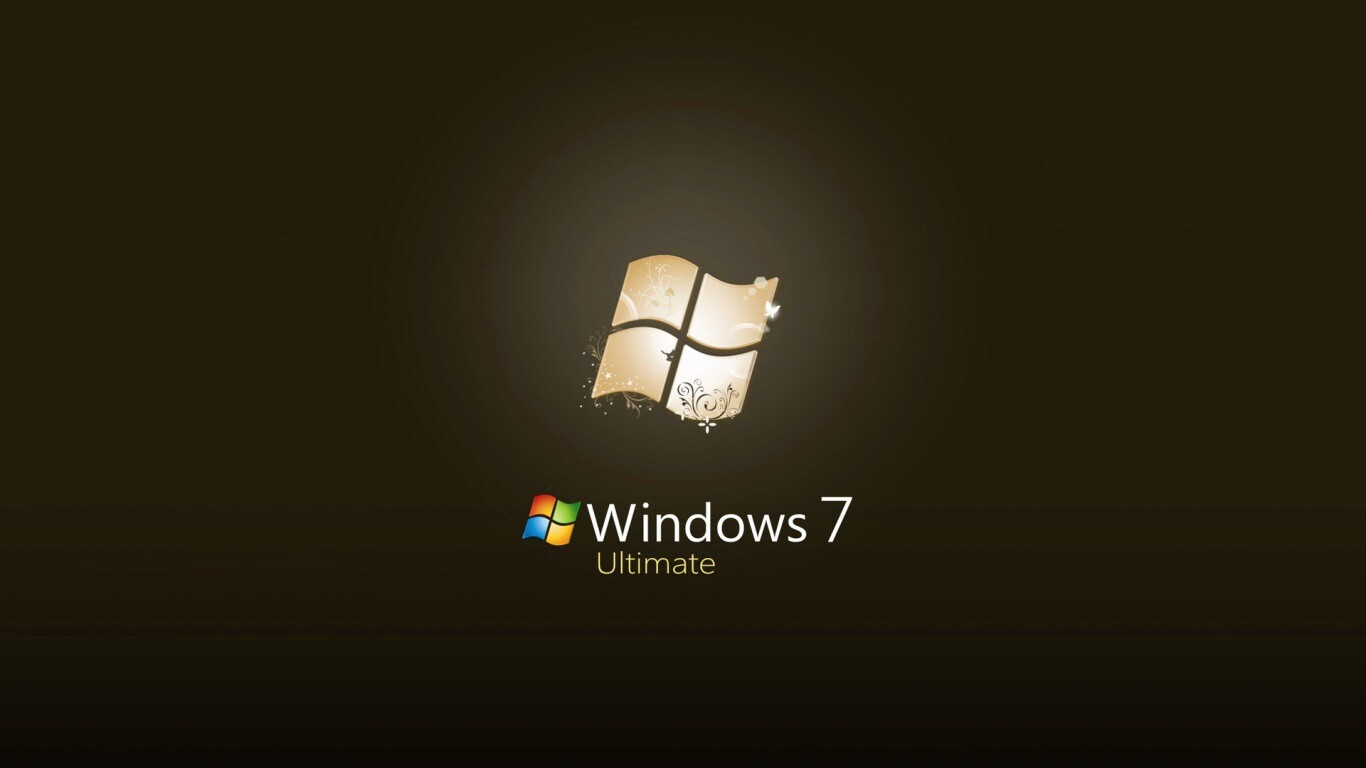 Логотип WIndows 7 Ultimate обои