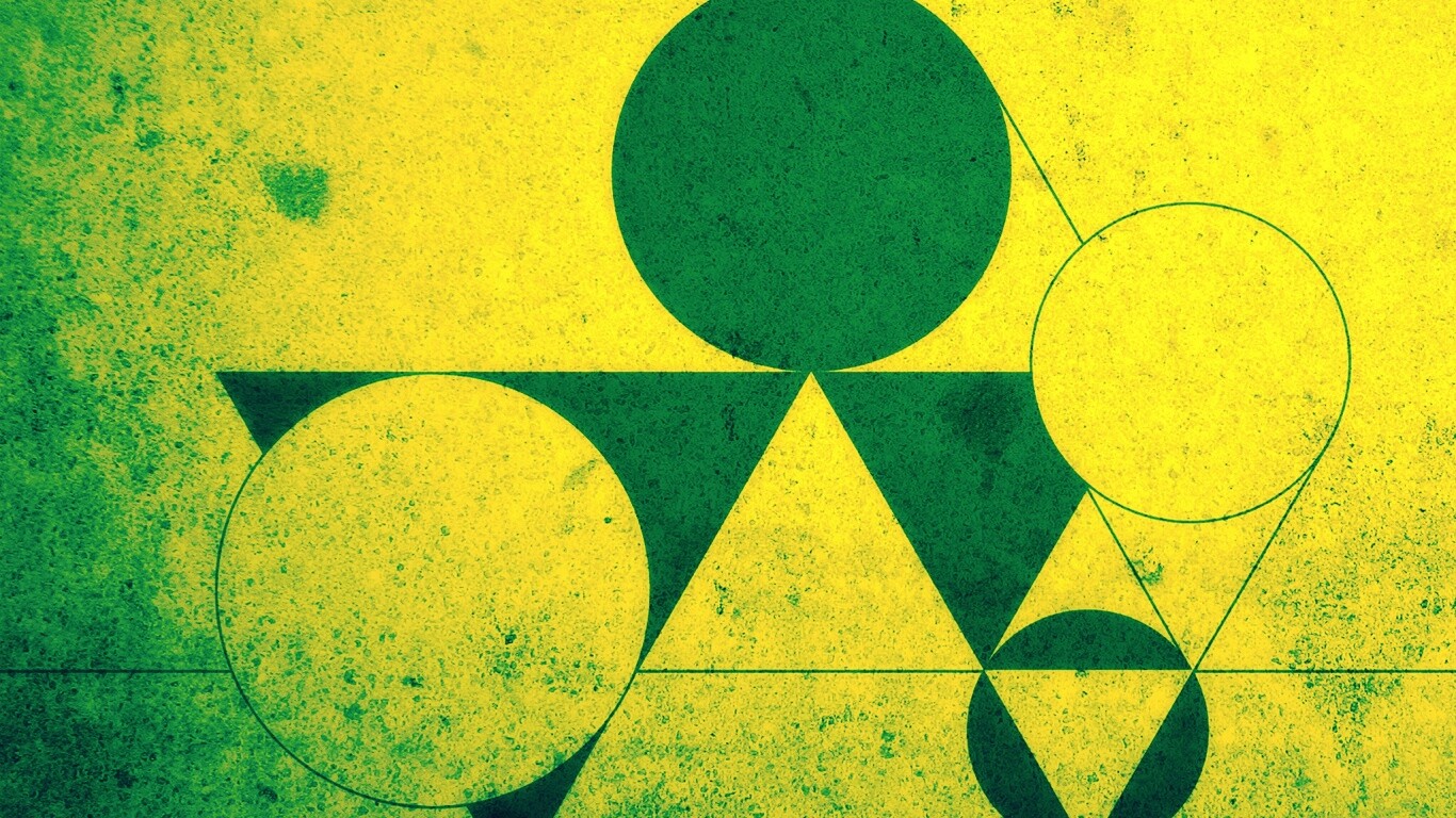 Структура из геометрических фигур обои