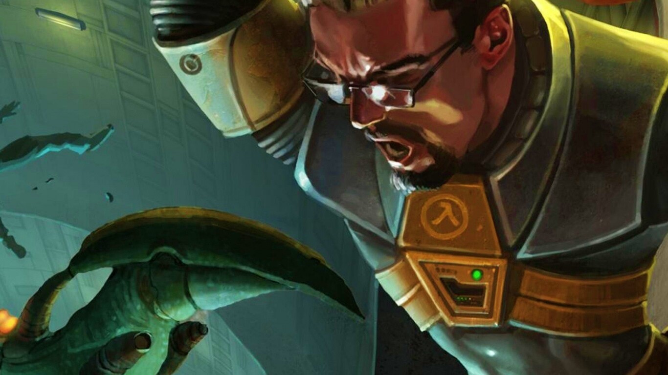 Рисованный Гордон Фримен обои