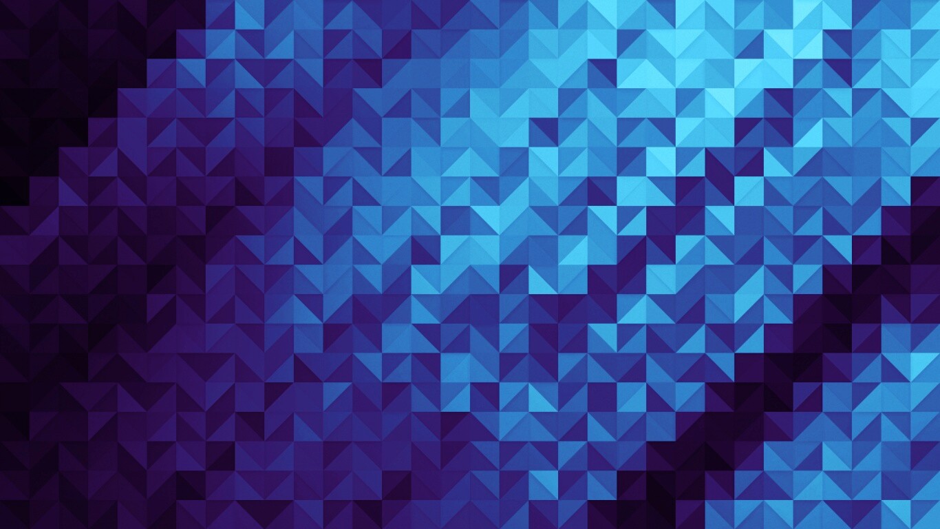 Синий квадратный узор обои