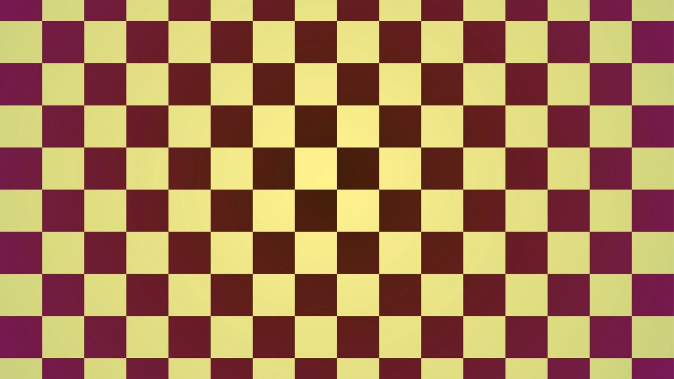 Красно-желтая клетка обои