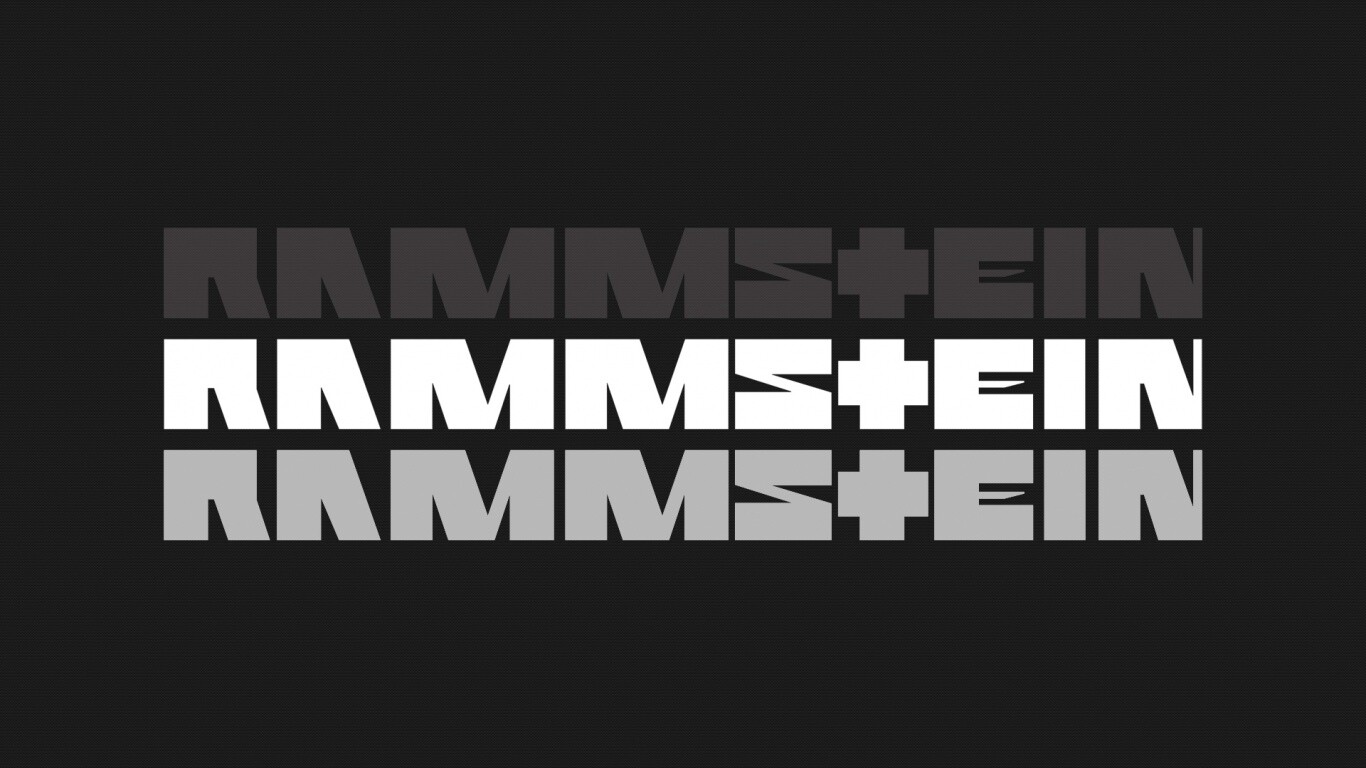 Rammstein логотип обои
