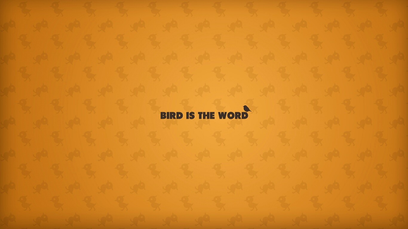 Bird is the word обои