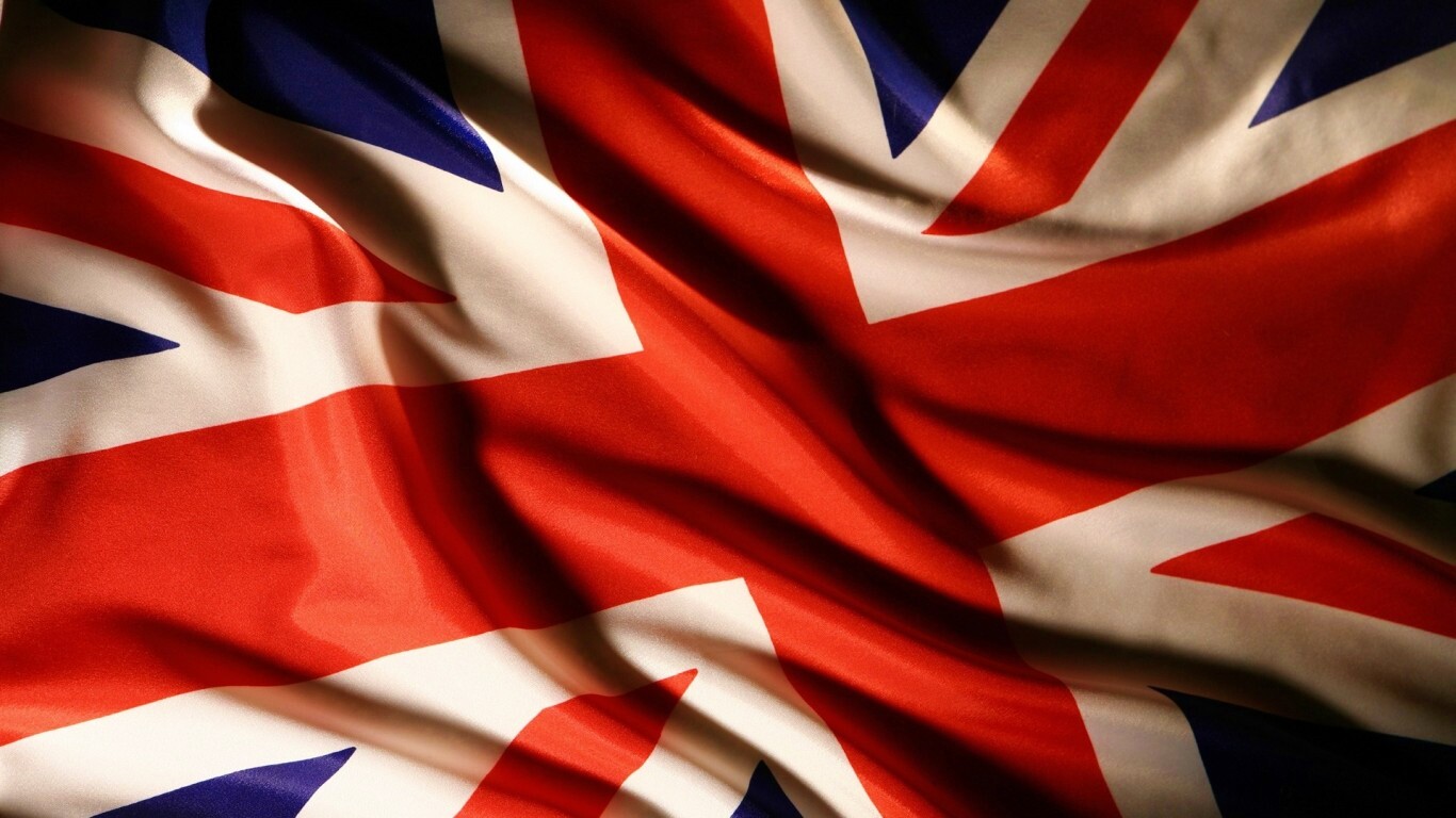 Британский флаг обои