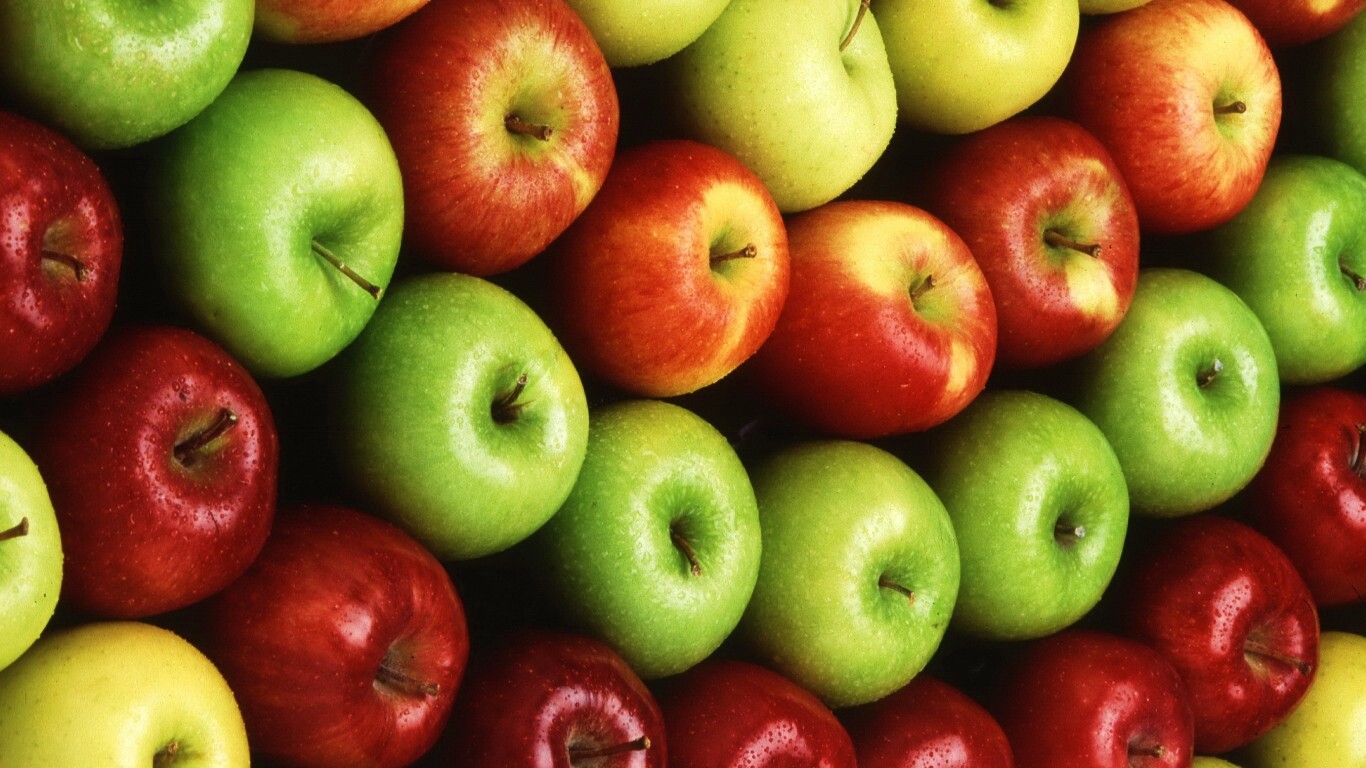 Яблоки обои