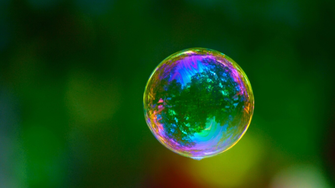Мыльный пузырь обои