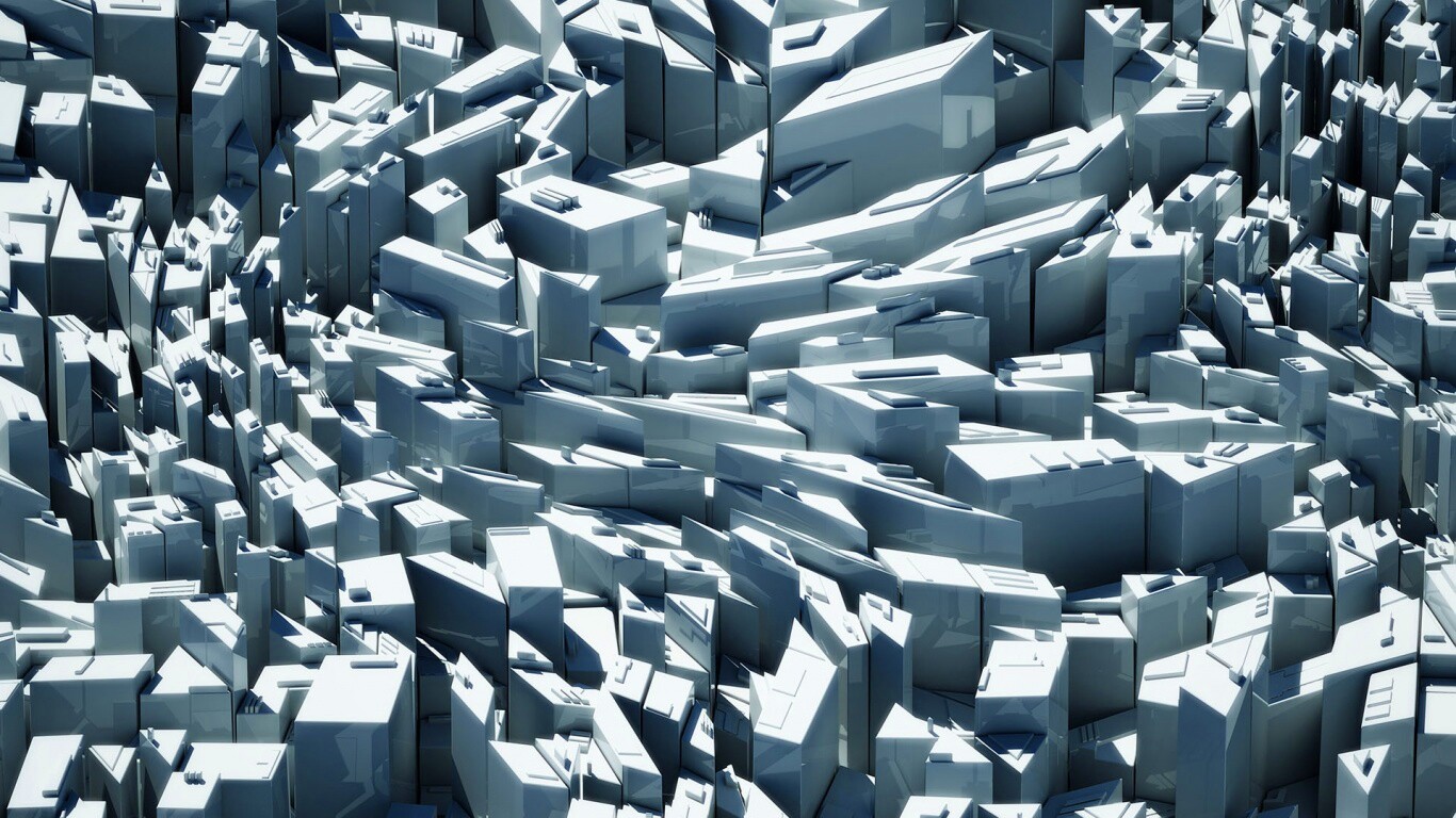 Городская абстракция обои