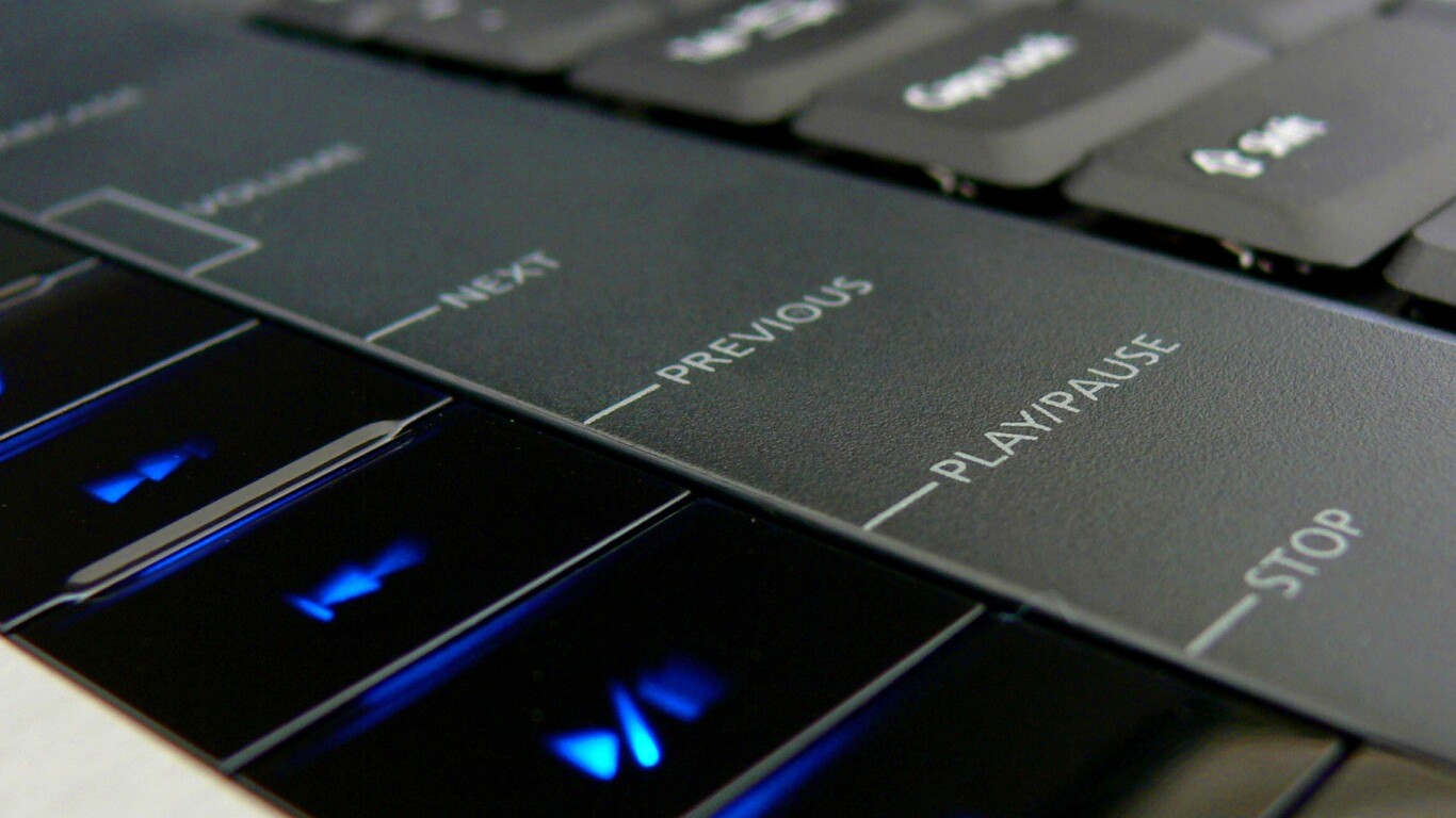 Кнопки ноутбука обои