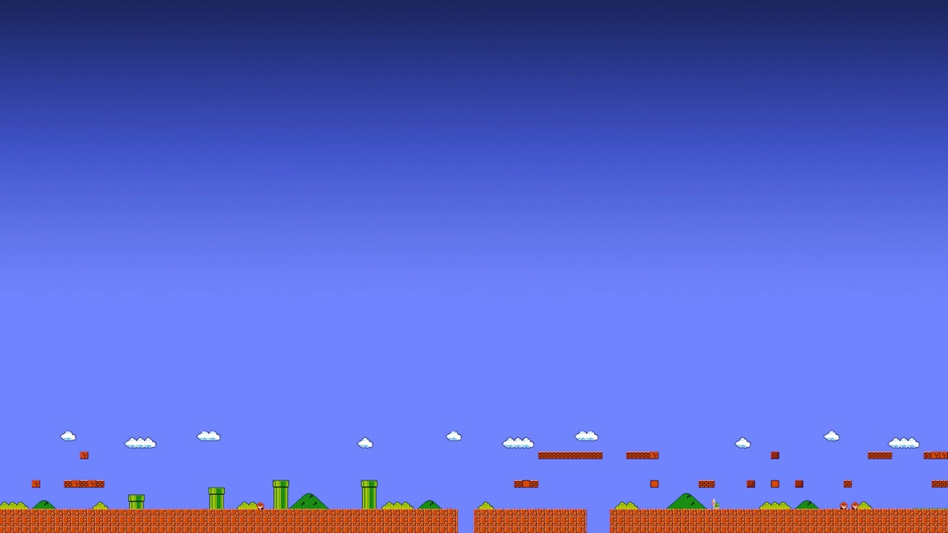 Мир Марио обои