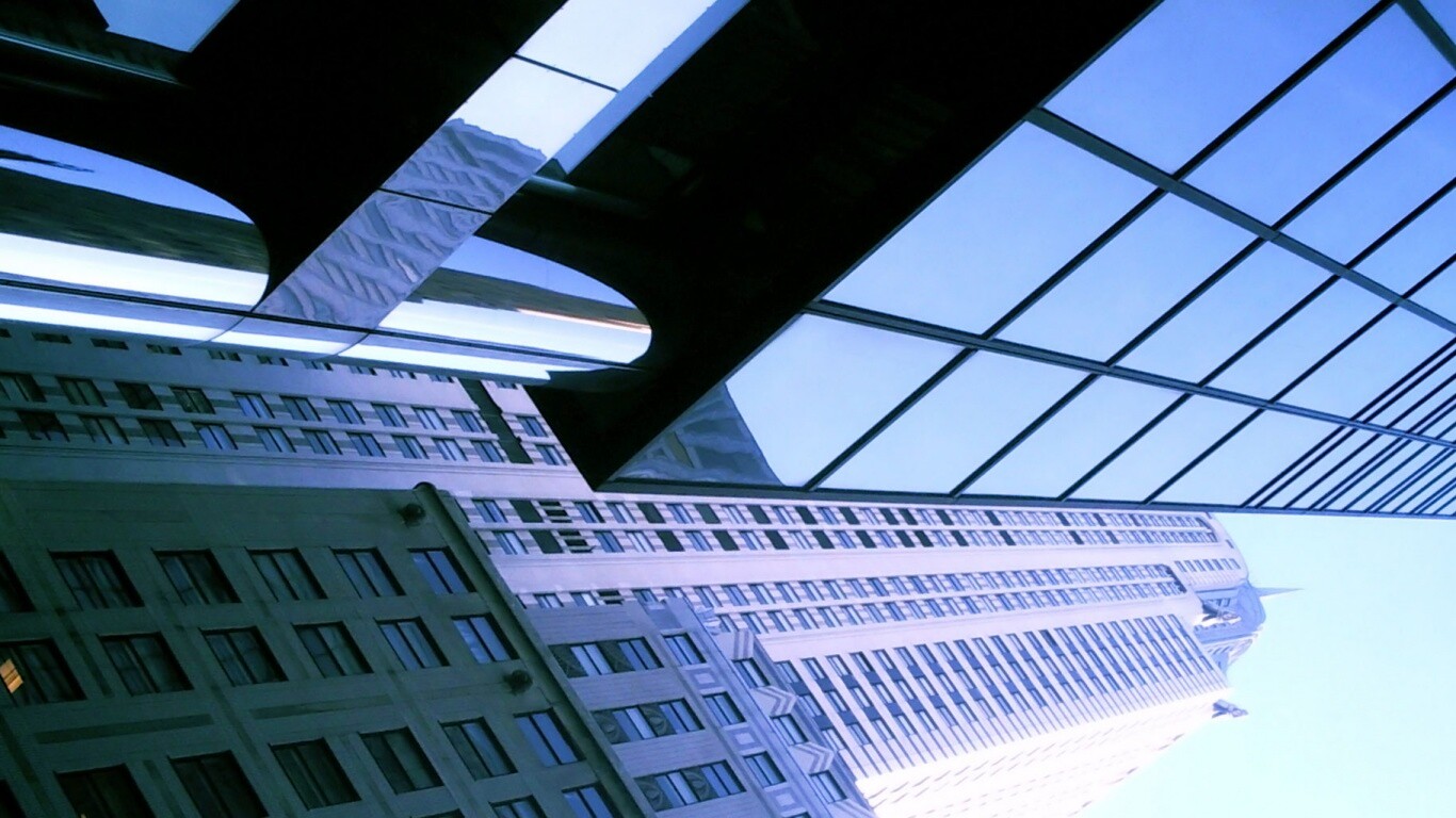 Взгляд вверх обои