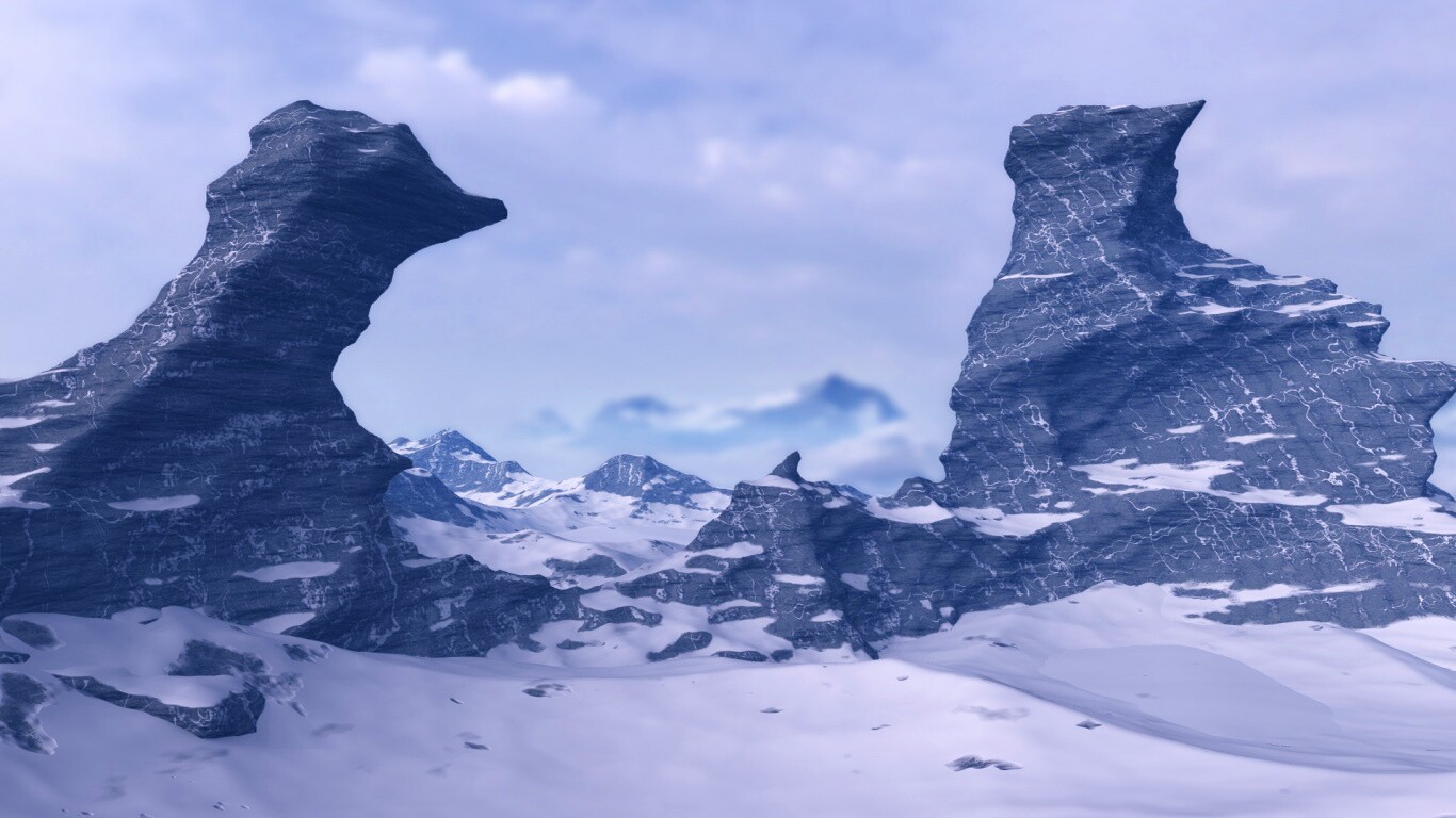 Ледяной мир обои