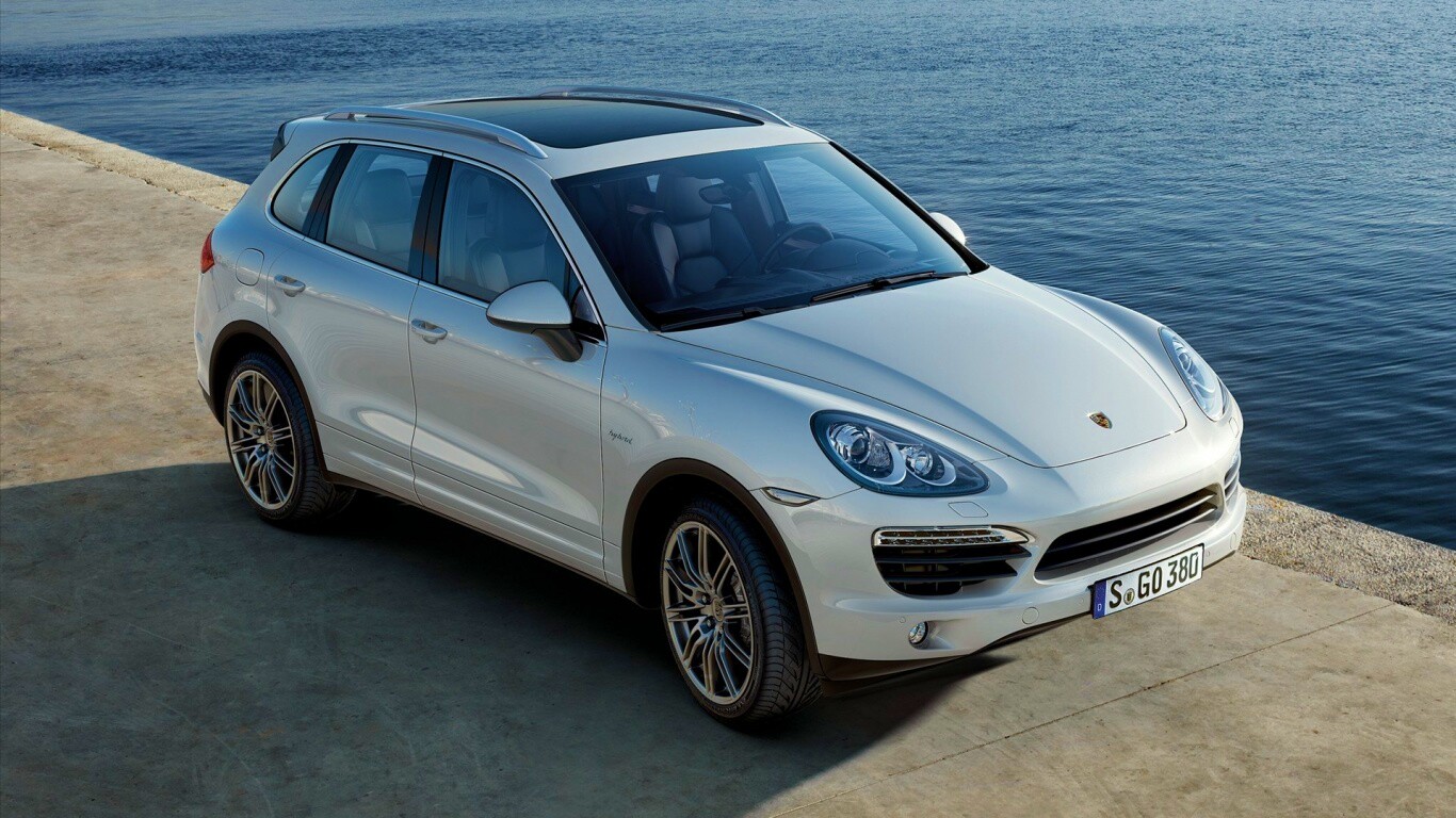 Porsche cayenne обои