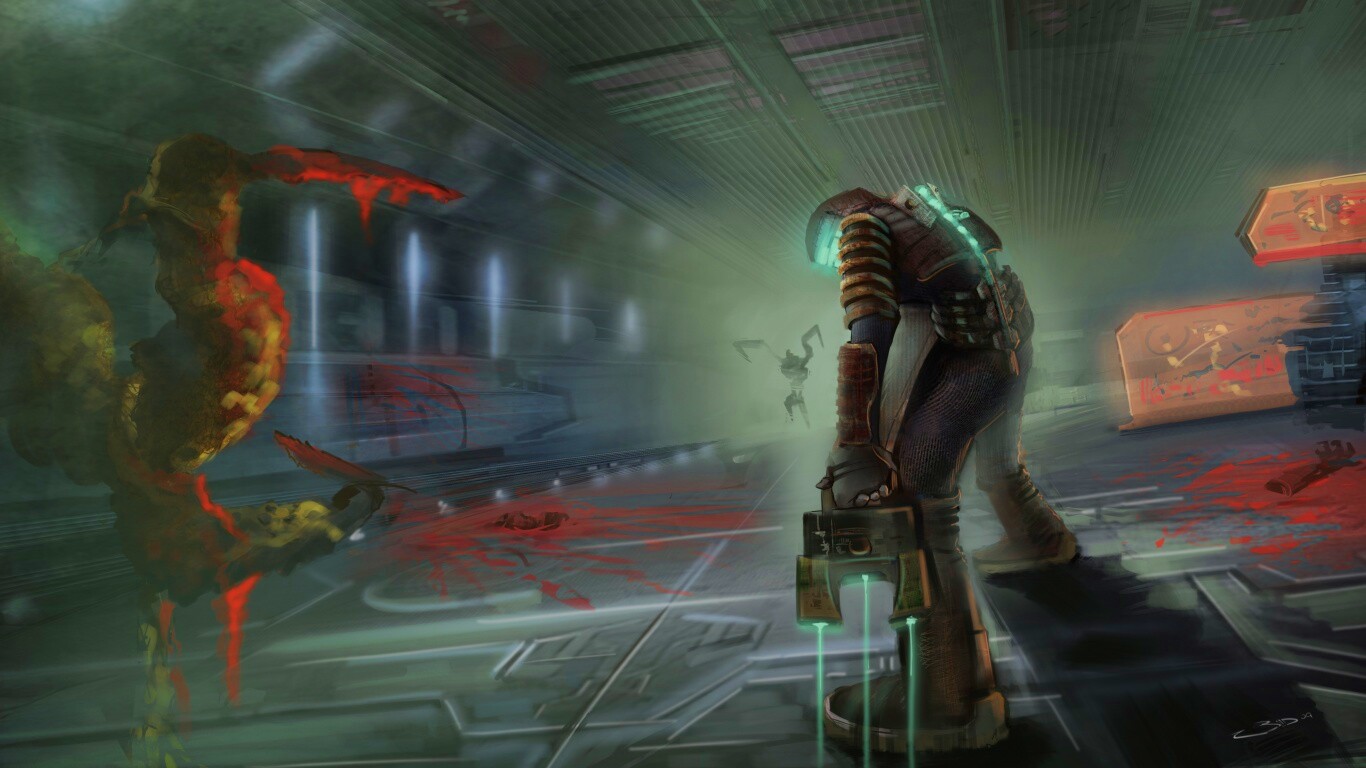 Фан арт Dead Space обои