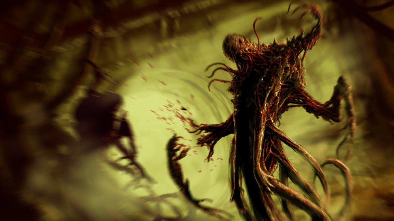 Монстр из Dead Space обои