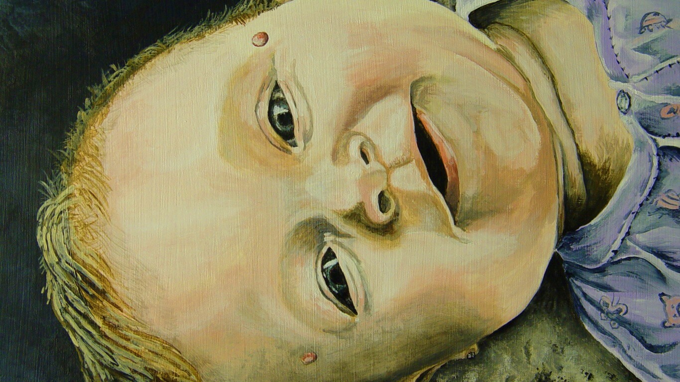 Портрет ребёнка обои