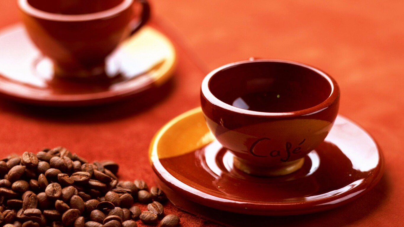 Кофейные чашки обои