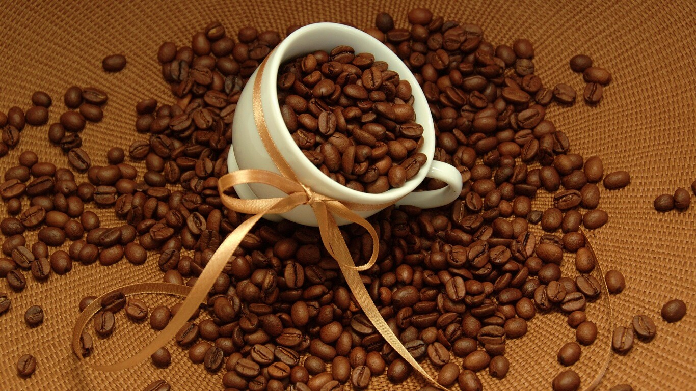 Подарок любителю кофе обои