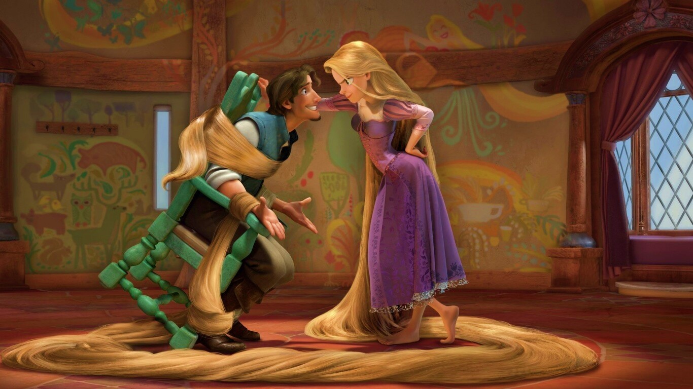 Рапунцель обои