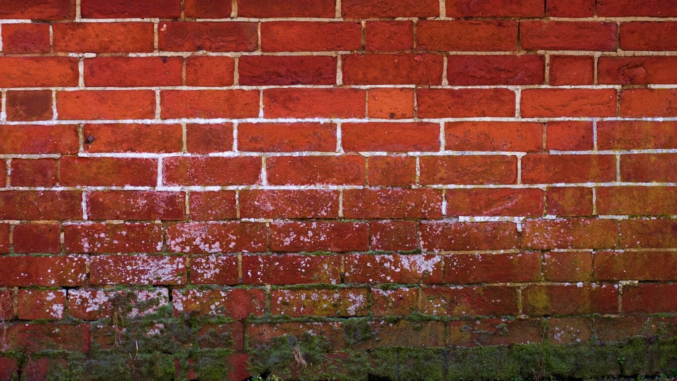 Старая кирпичная стена обои
