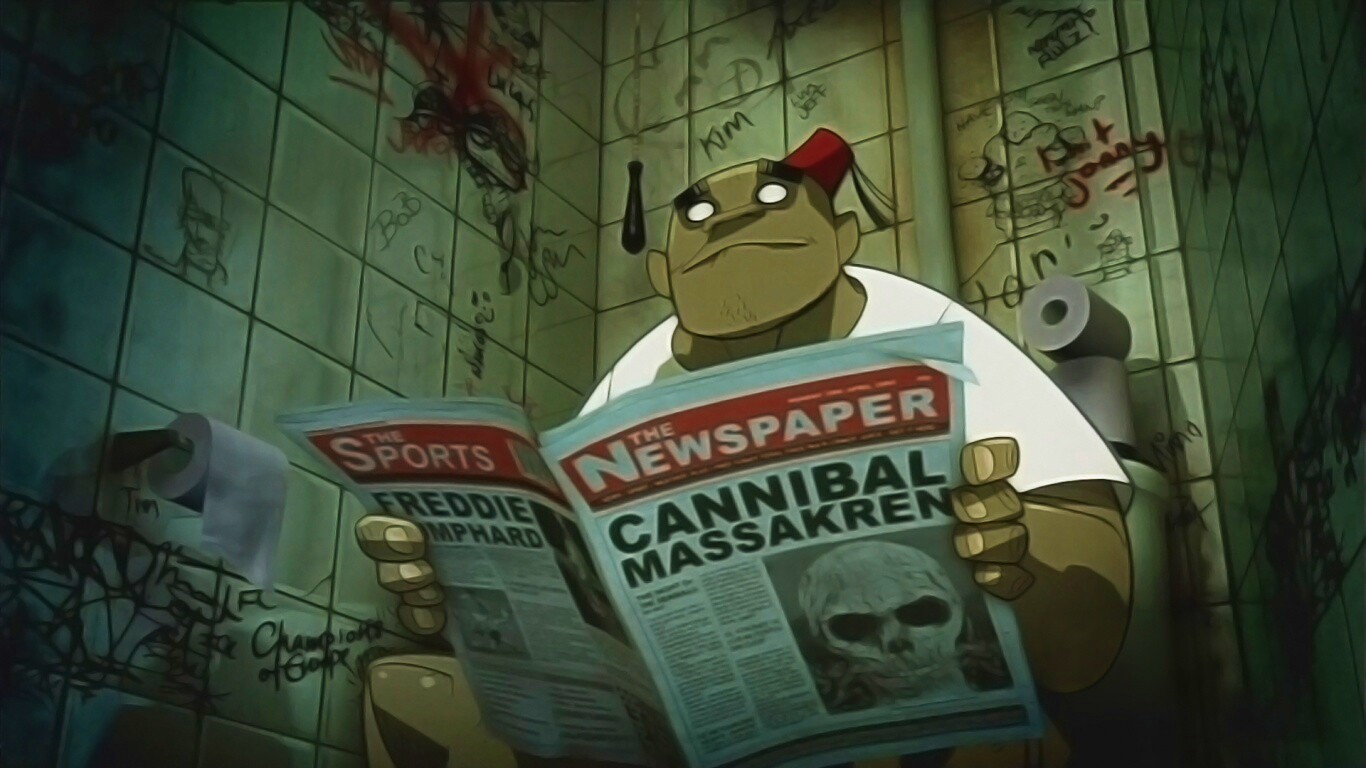 Рассел Хоббс из Gorillaz обои