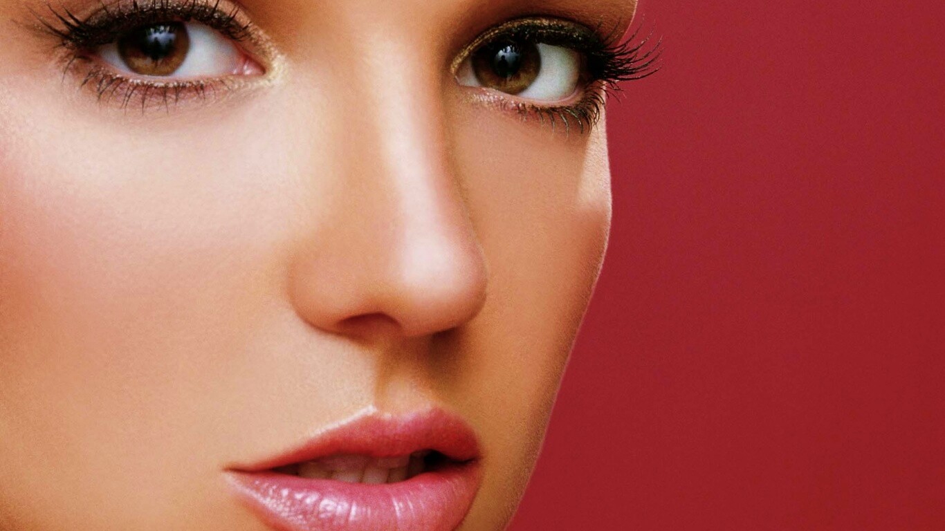 Лицо Бритни обои