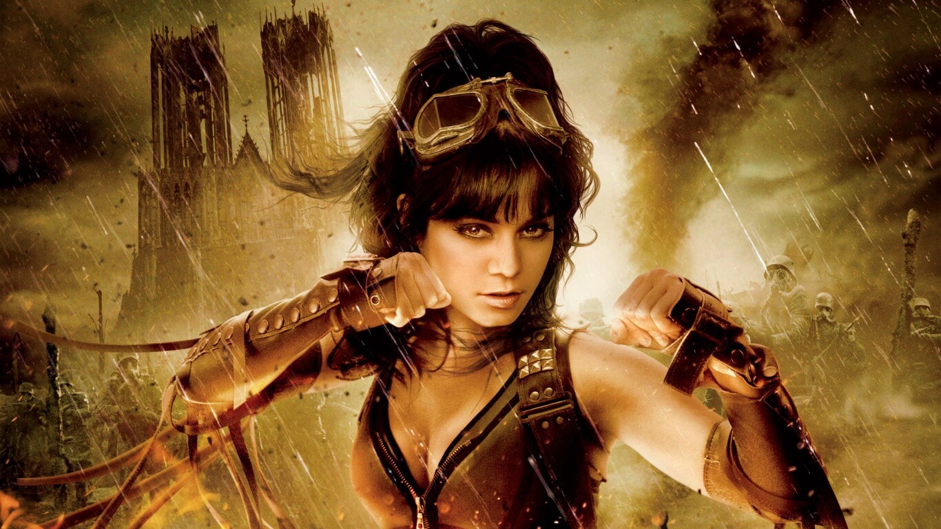 Blondie из фильма "Запрещенный прием" обои