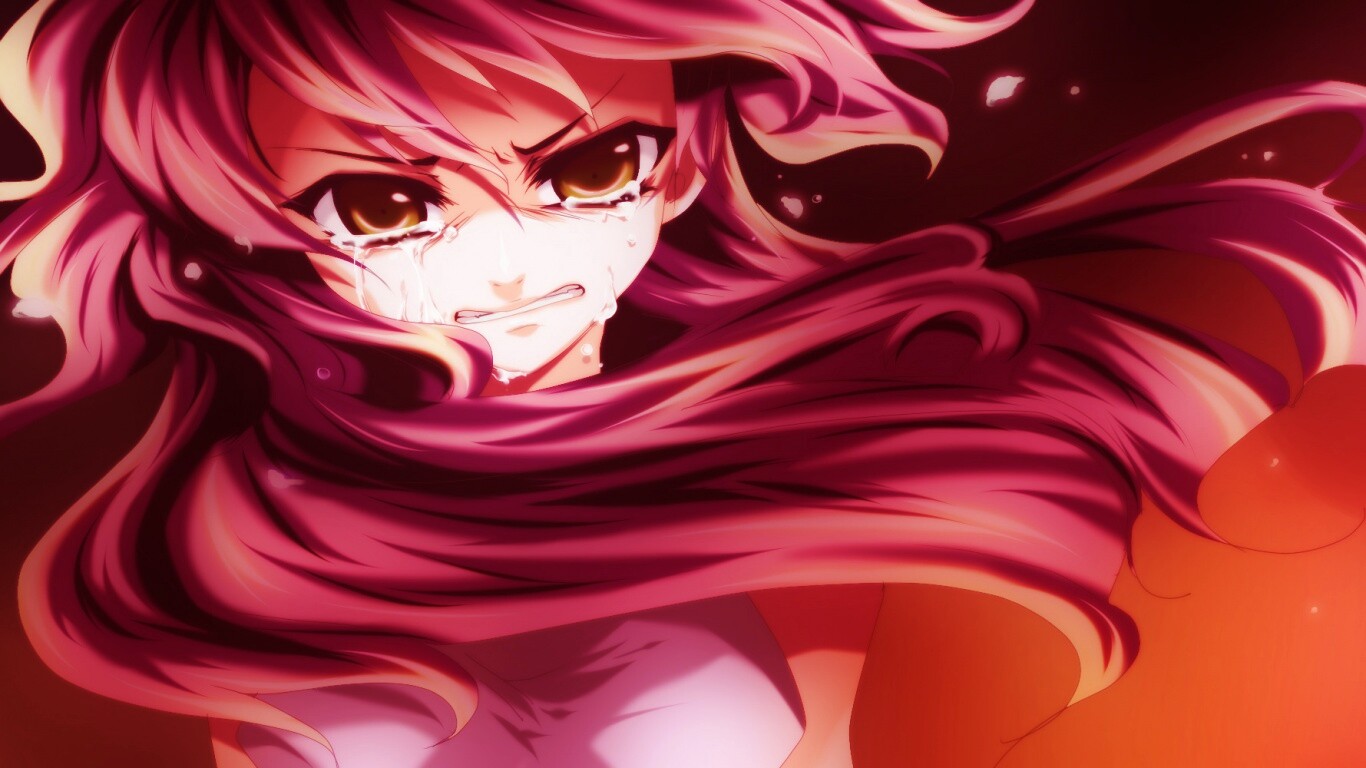 Девушка плачет обои