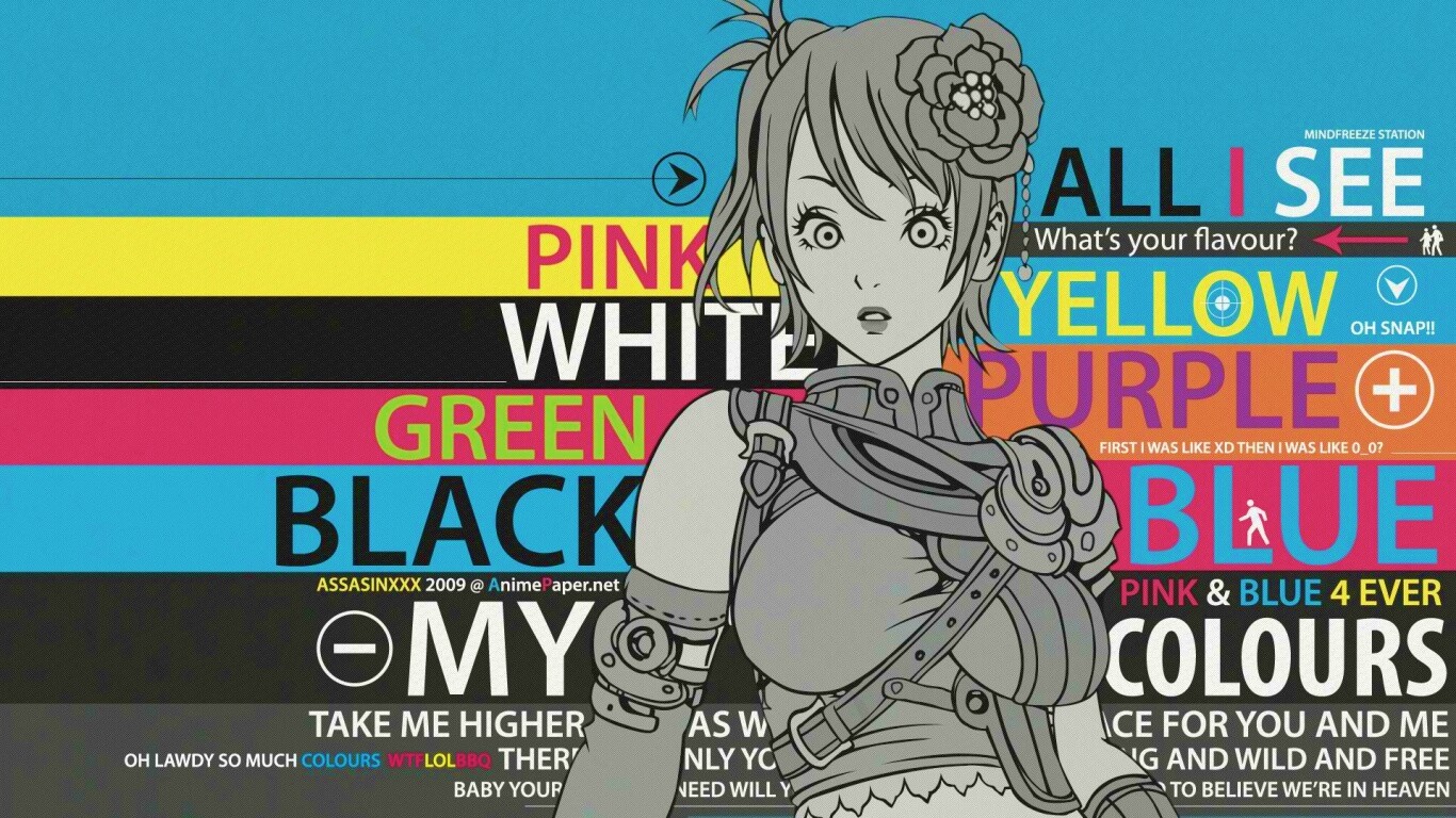 Раскрась её обои