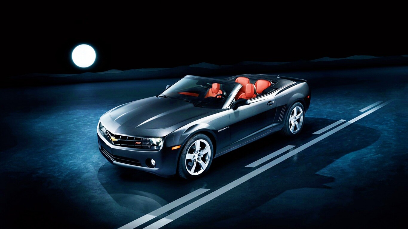 Chevrolet Camaro кабриолет обои