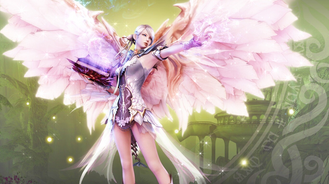 Девушка из Aion обои