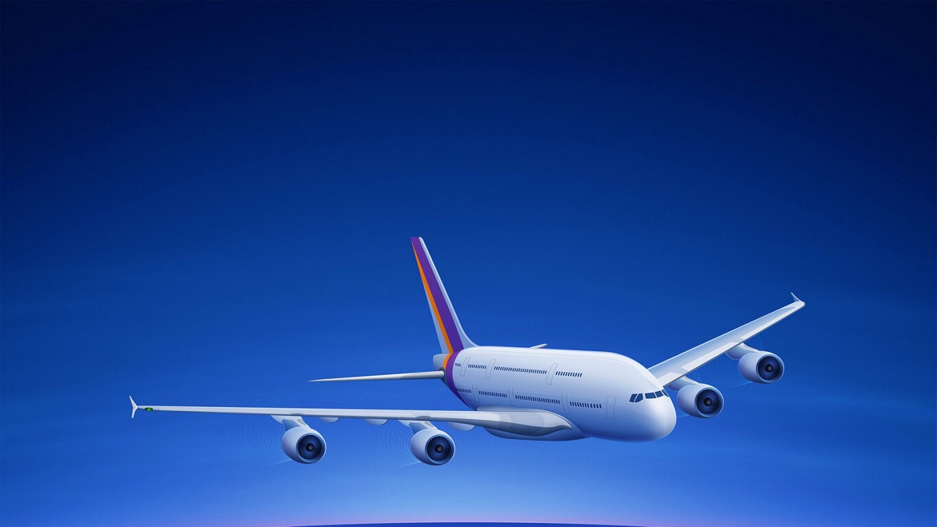 Аэробус А380 обои