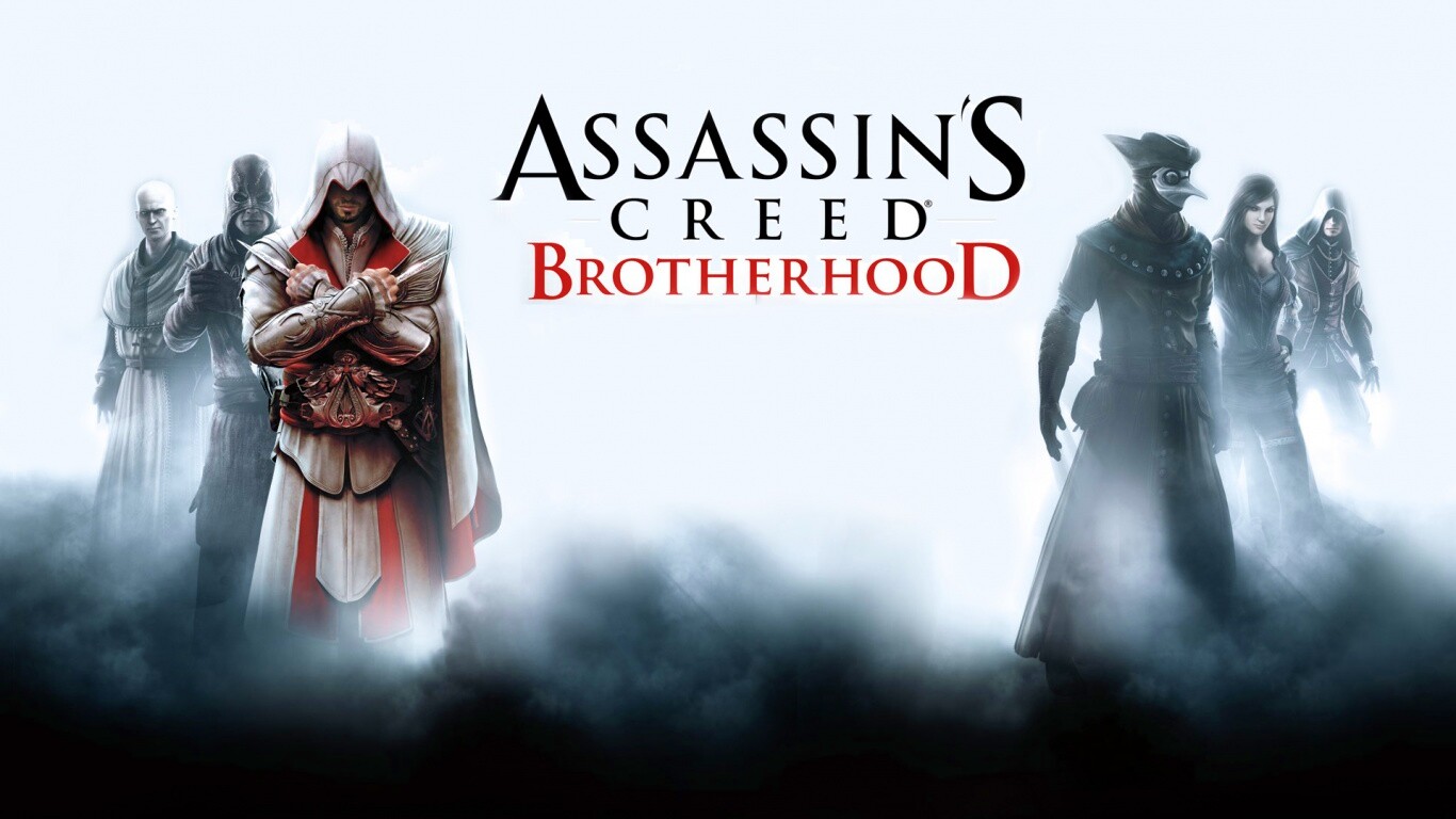 Персонажи игры Assasin"s Creed Brotherhood обои