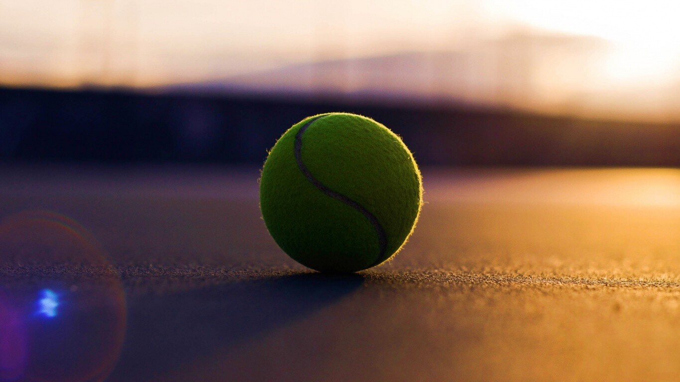 Теннисный мяч обои