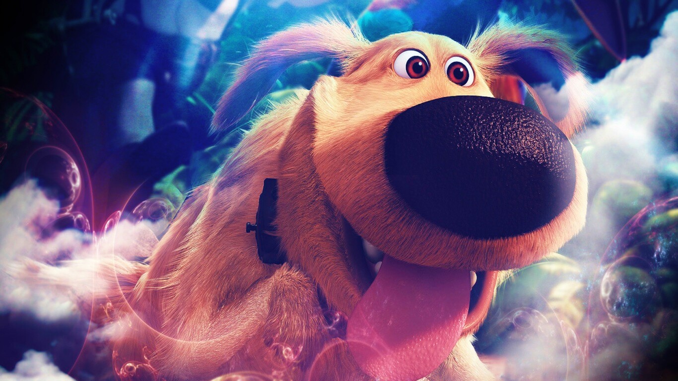 Собака из мультфильма Up обои