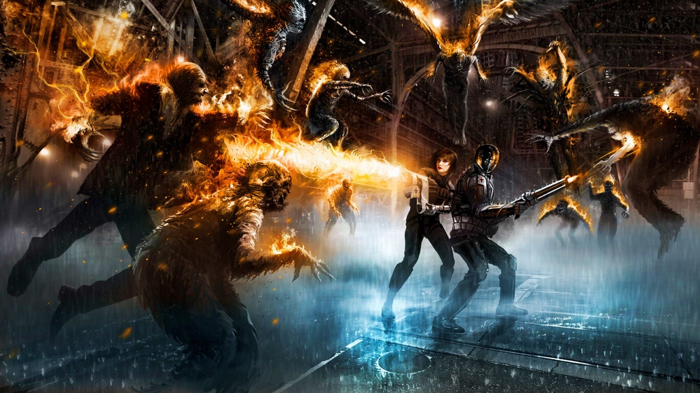 Игровой фанарт обои