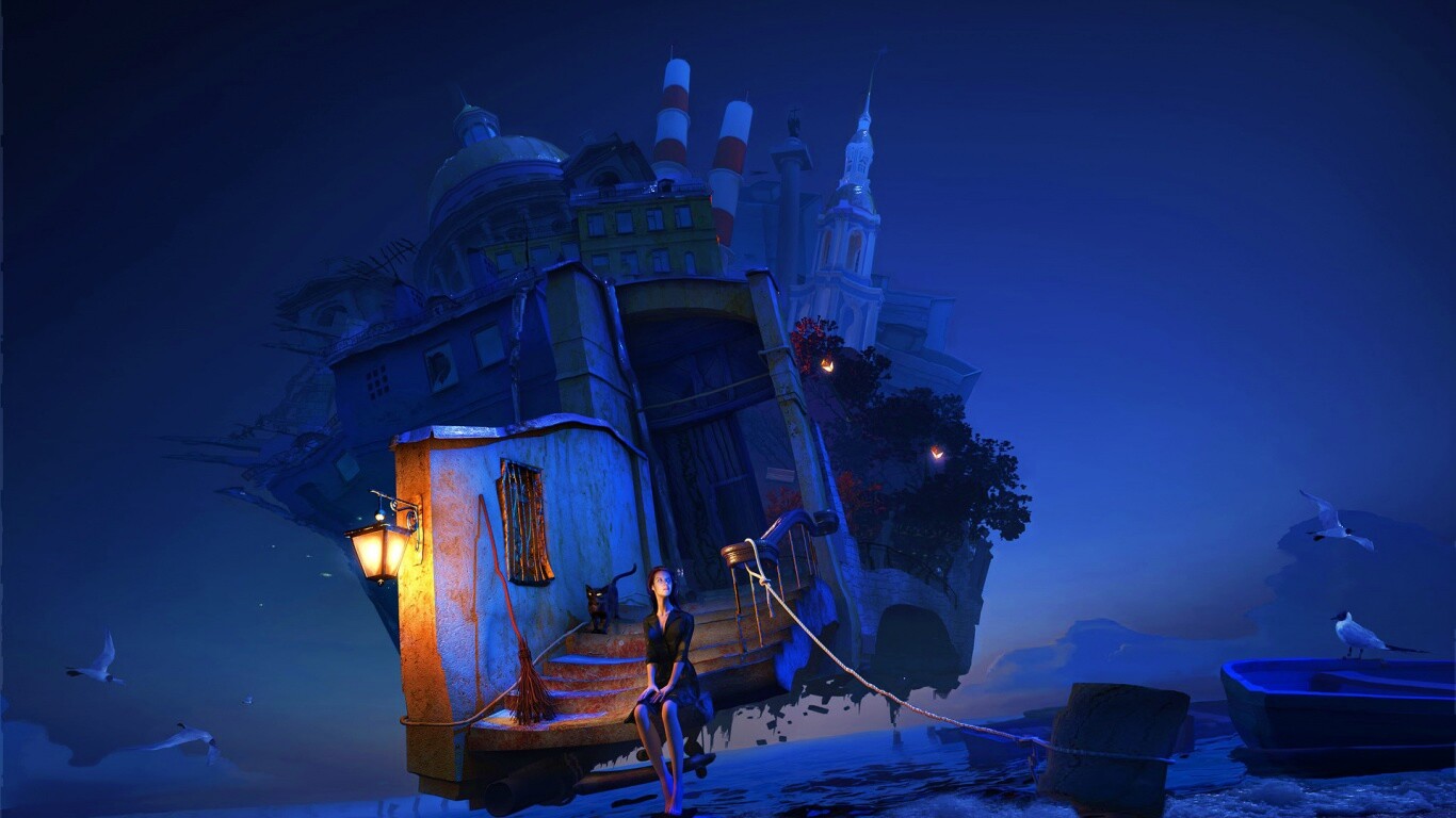 Мрачный Питер обои