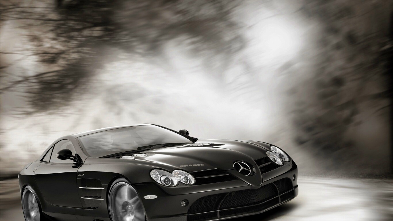 Двухместный мерседес обои