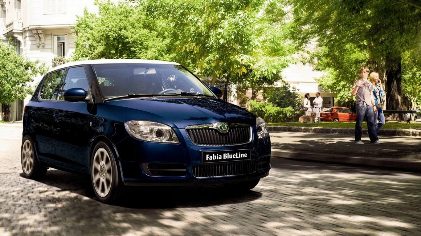 Skoda Fabia обои