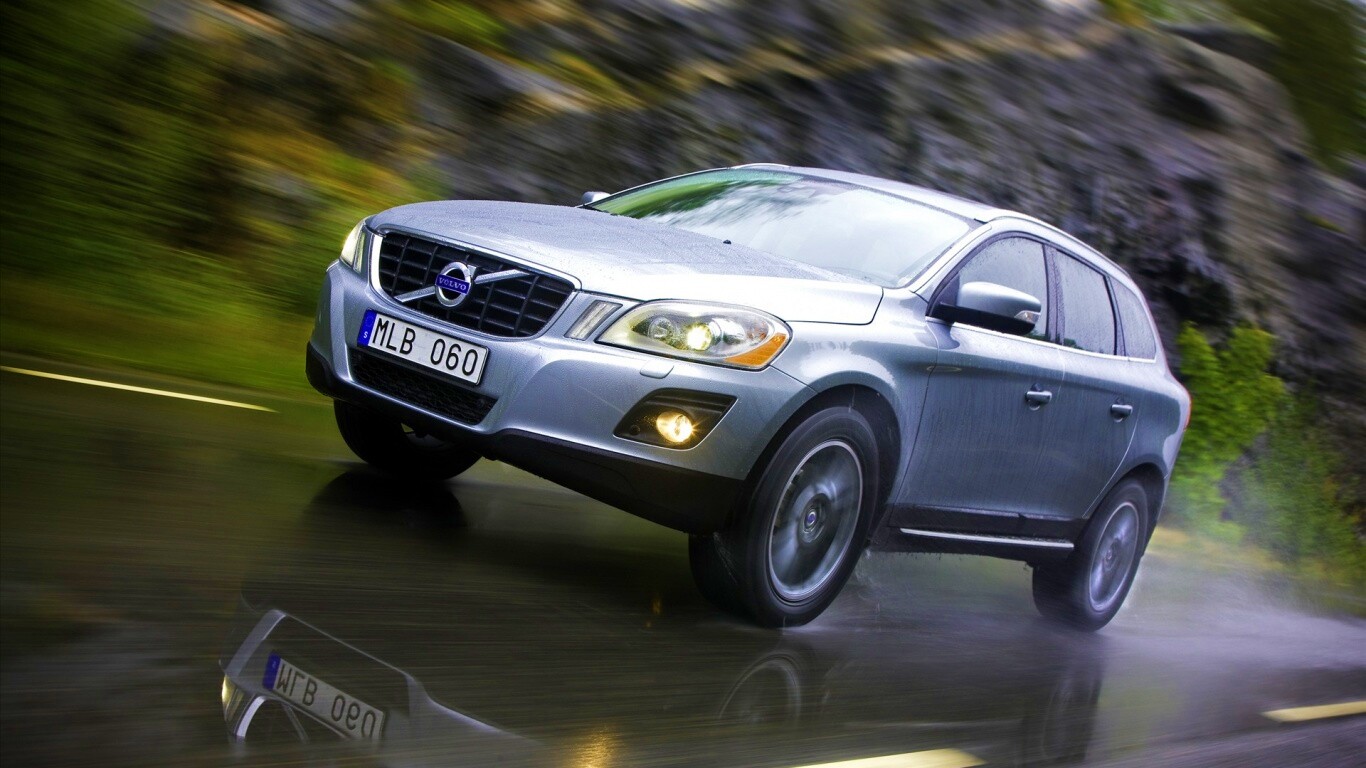 Кроссовер Вольво обои