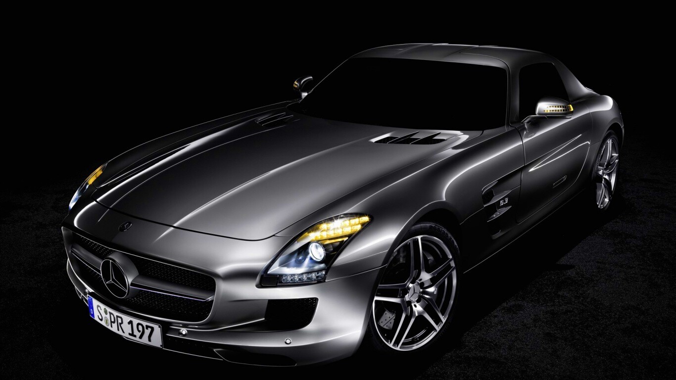 Mercedes SLS обои