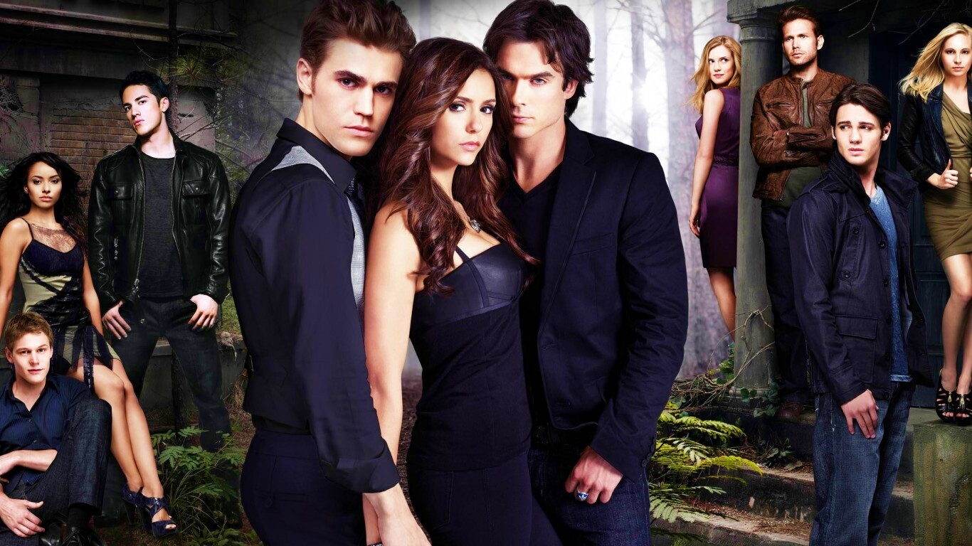 Дневники вампира обои