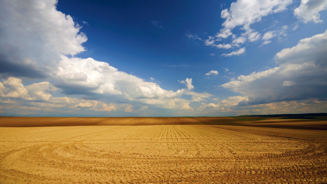 Незасеянное поле обои