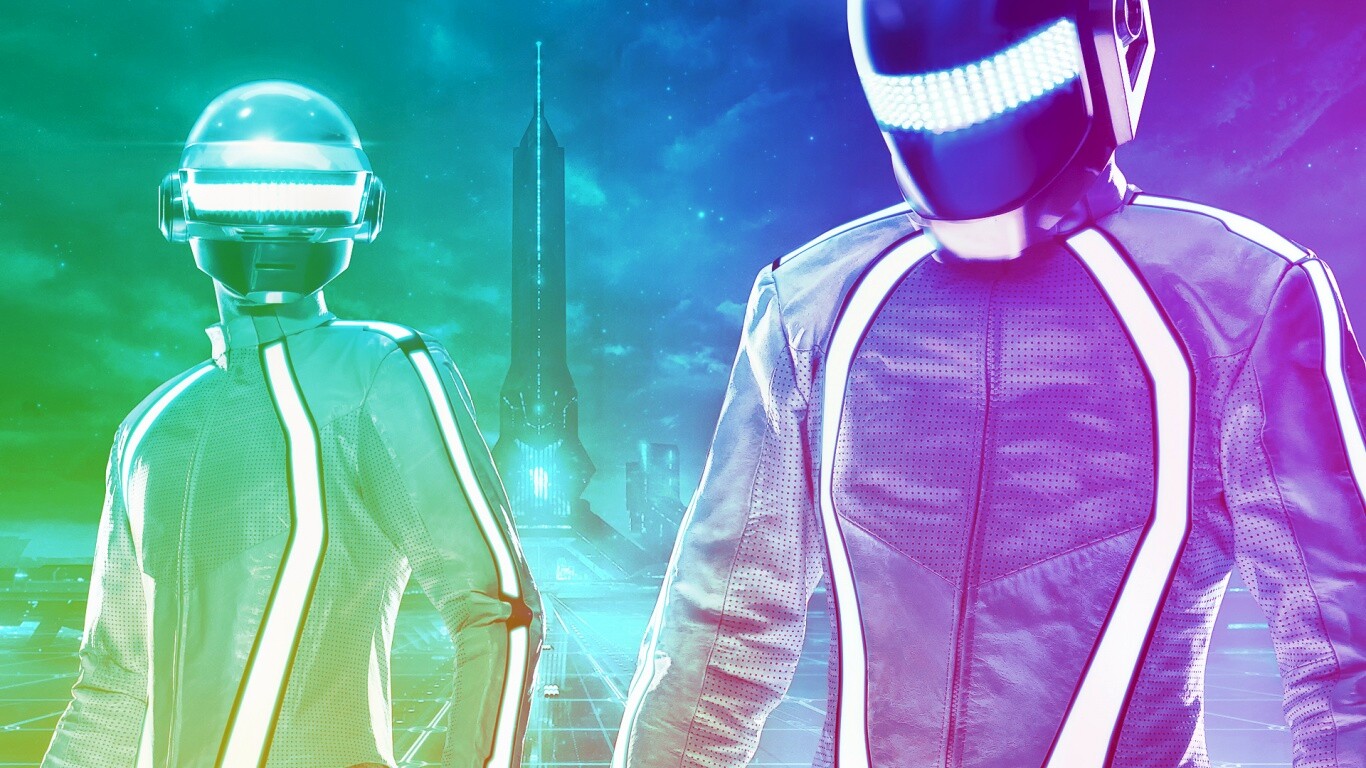 Daft Punk в фильме TRON обои