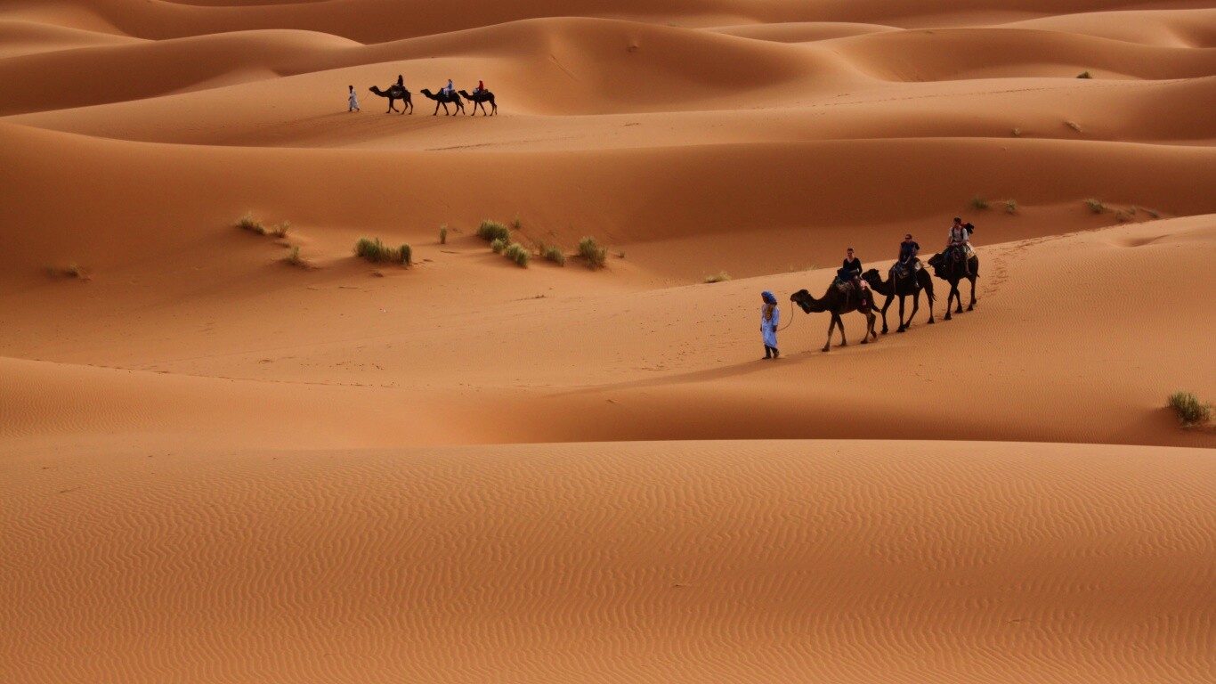 Караваны пустыни обои